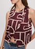 Sleeveless Wrap Top