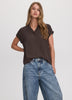 Extended-Sleeve V-Neck Flowy Blouse - R Essentials