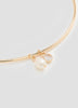 Choker with Rhinestone and Pearls