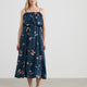 Sleeveless Bubble Maxi Dress