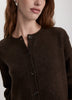 Crew-Neck Cardigan