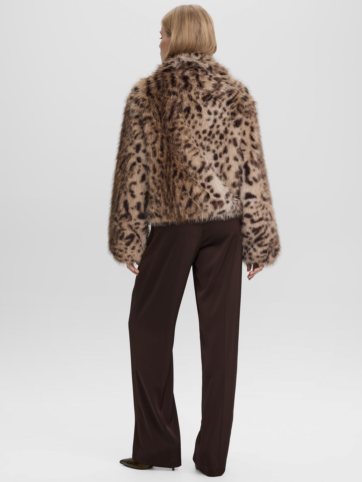 Short Faux Fur Coat