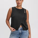 Sleeveless Wrap Top