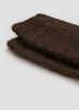 Bas classiques en tricot pelucheux