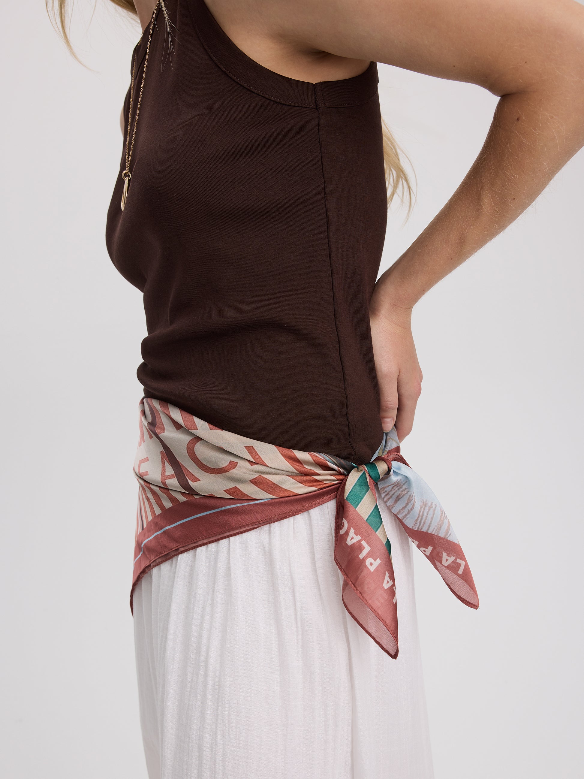 Square Scarf with Pool