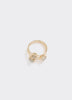 Rings with Semi-Precious Stones - Set of 2