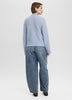 Long-Sleeve Crew-Neck Wool-Blend Sweater
