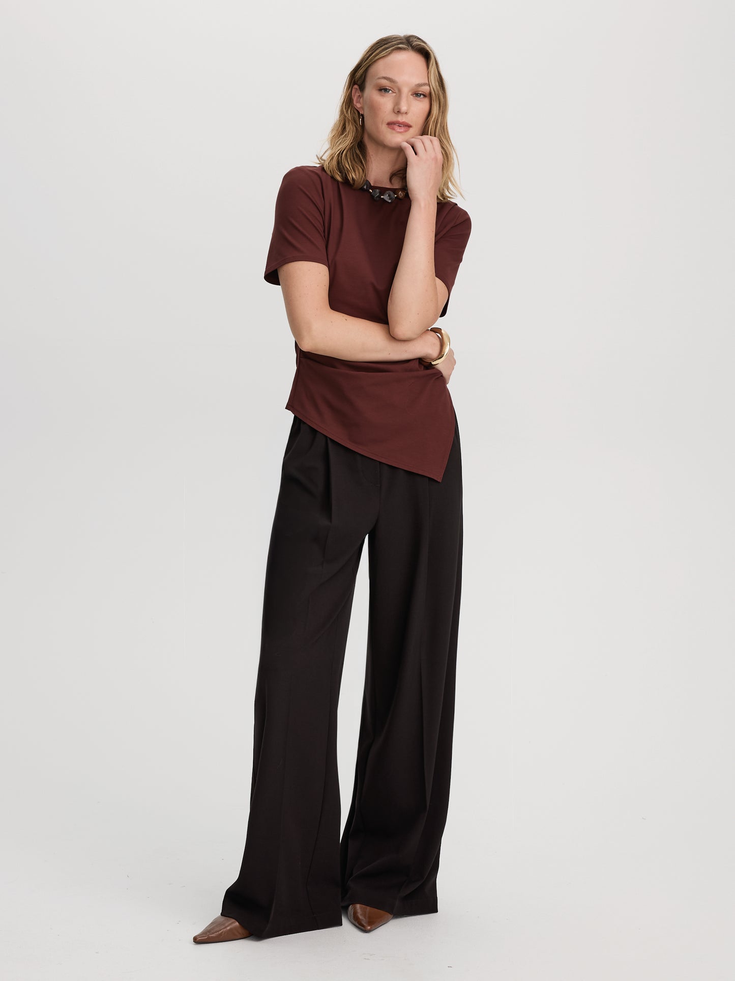 Wide-Leg High-Rise Pant - The Timeless