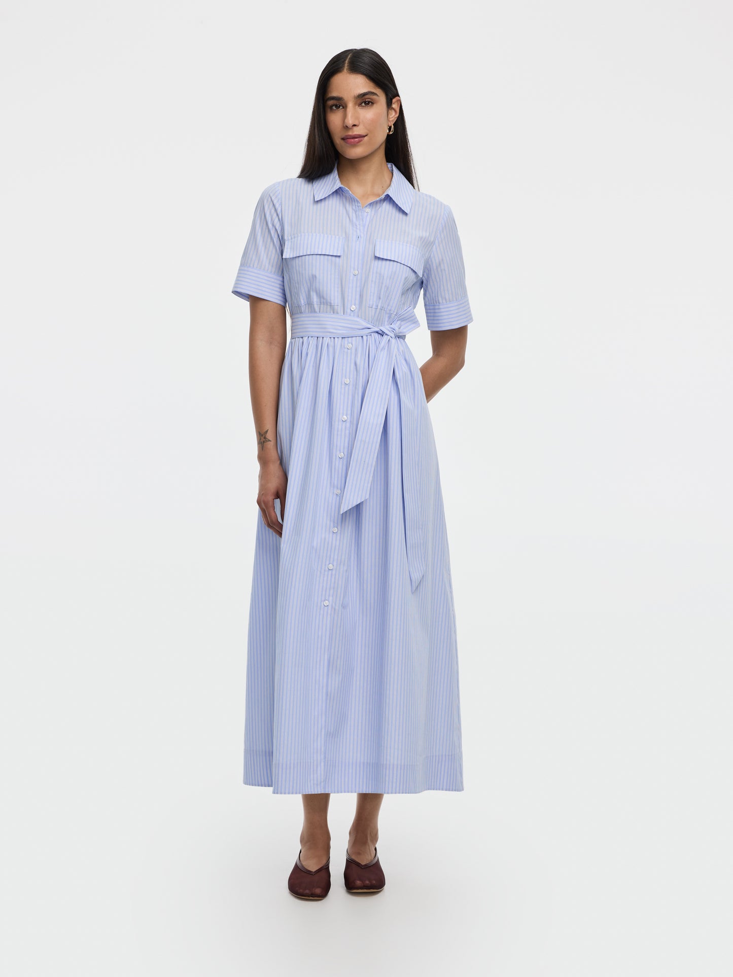 Midi Shirt Dress