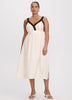 Sleeveless Sweetheart Midi Dress