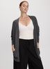 Long-Sleeve Open Cardigan with Pockets - R Essentials
