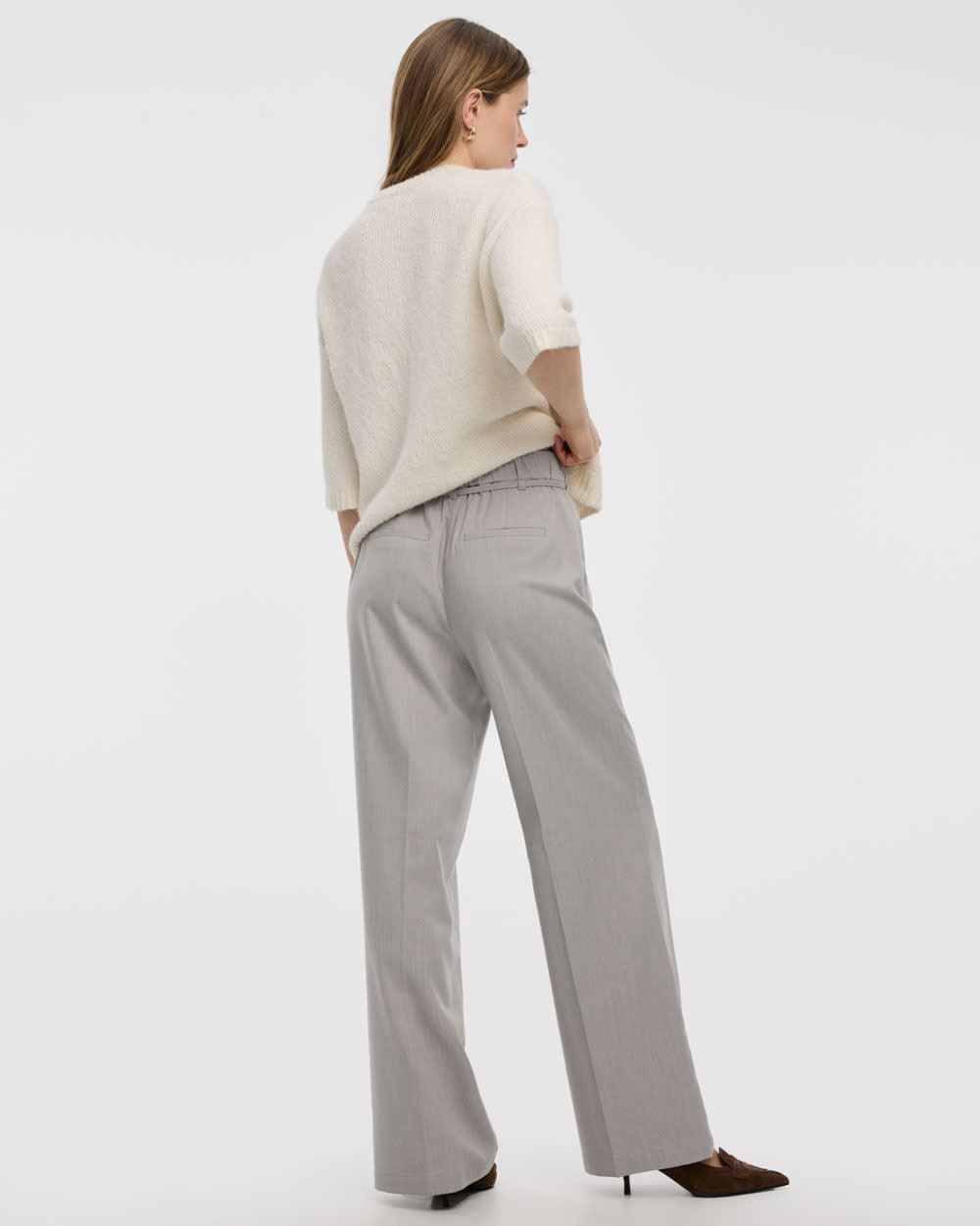 Wide-Leg High-Rise Pant - The Timeless