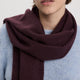 Foulard avec franges