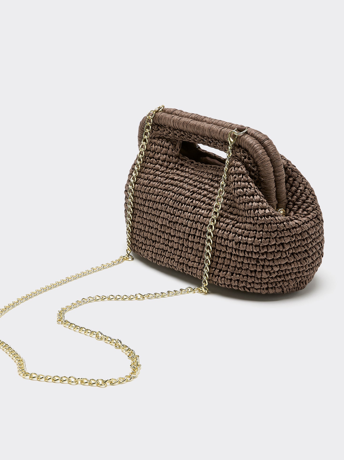 Structured Straw Bag