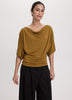Short-Sleeve Boat-Neck Top
