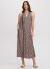 Sleeveless Halter-Neck Maxi Dress