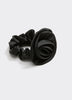 Satin Scrunchie with Flower