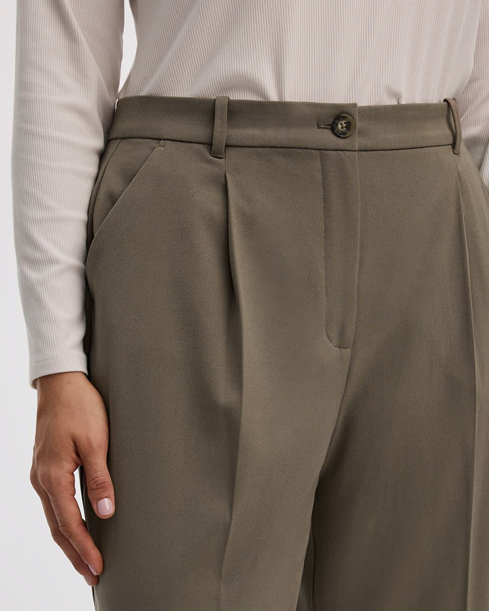 Wide-Leg High-Rise Pant - The Timeless - Curvy Fit