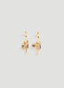 Hoop Earrings with Charms
