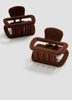 Velvet Hair Clip - Set of 2