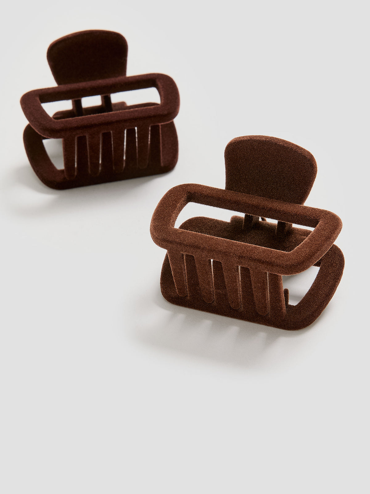 Velvet Hair Clip - Set of 2