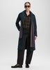 Long Wool-Blend Jacket