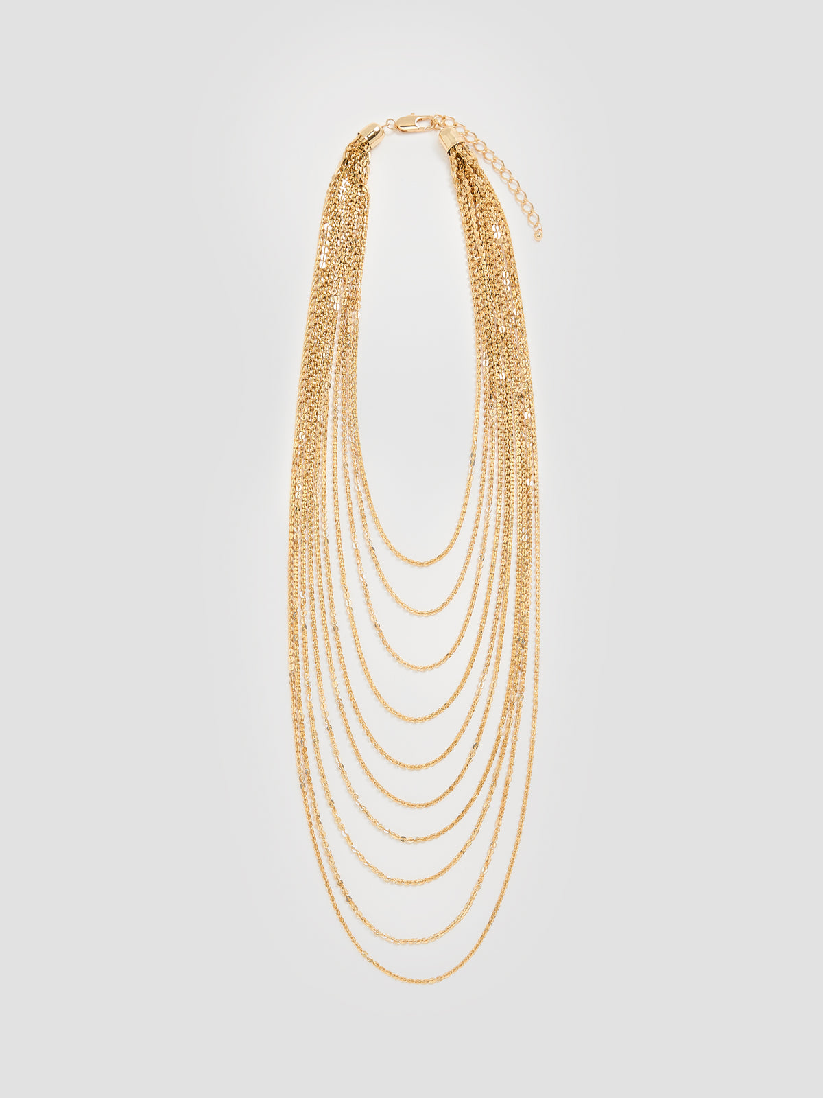Long Multilayer Necklace