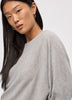Merino-Blend Long-Sleeve Boat-Neck Sweater