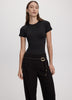 Short-Sleeve Crew-Neck Bodysuit