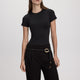 Short-Sleeve Crew-Neck Bodysuit