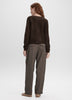 Crew-Neck Cardigan