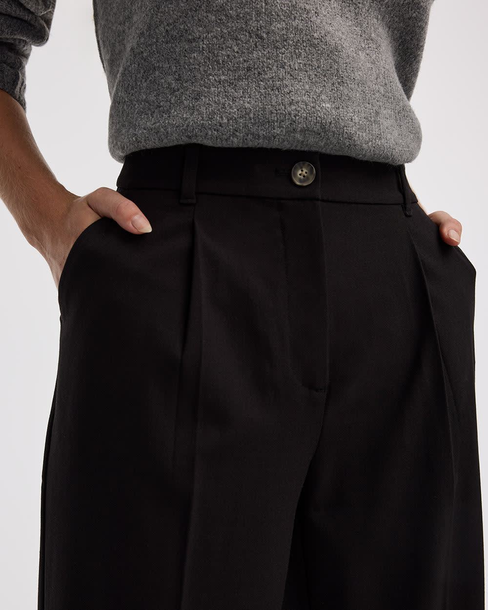 Wide-Leg High-Rise Pant - The Timeless