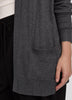Long-Sleeve Open Cardigan with Pockets - R Essentials