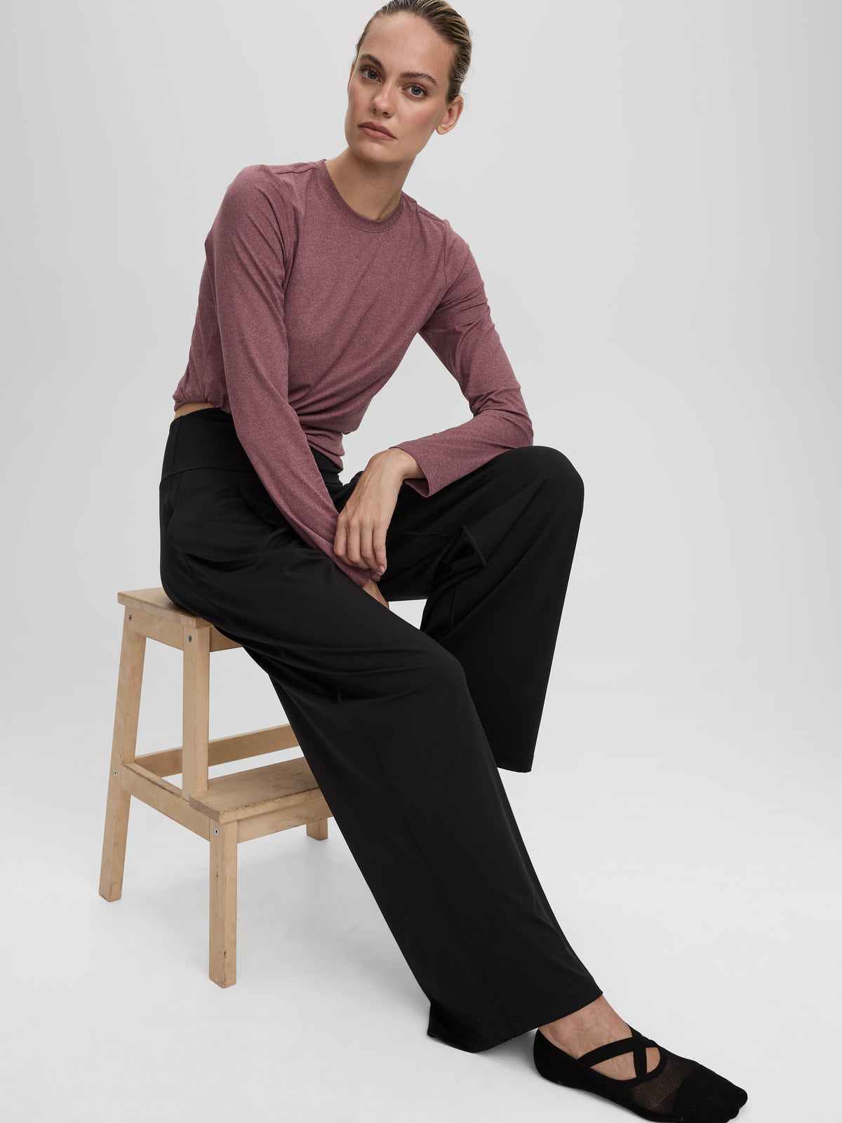 High-Rise Wide-Leg Pant - PULSE (R) Hyba