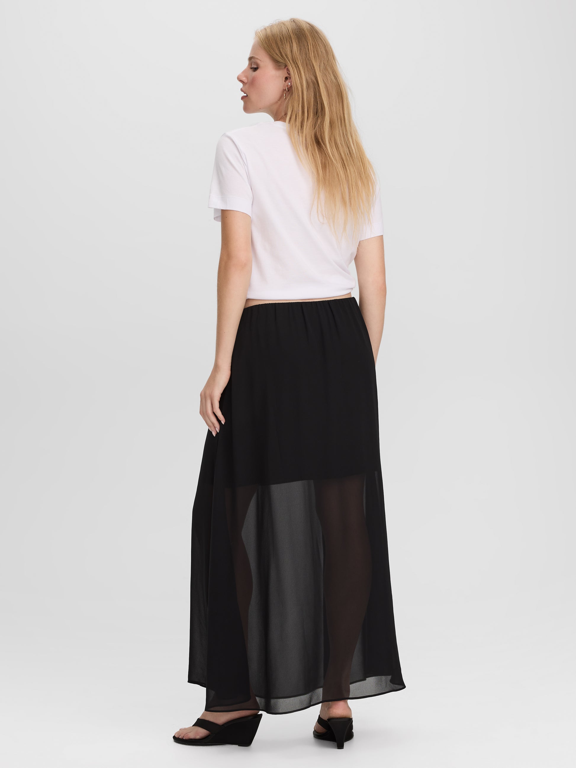 Maxi Chiffon Skirt