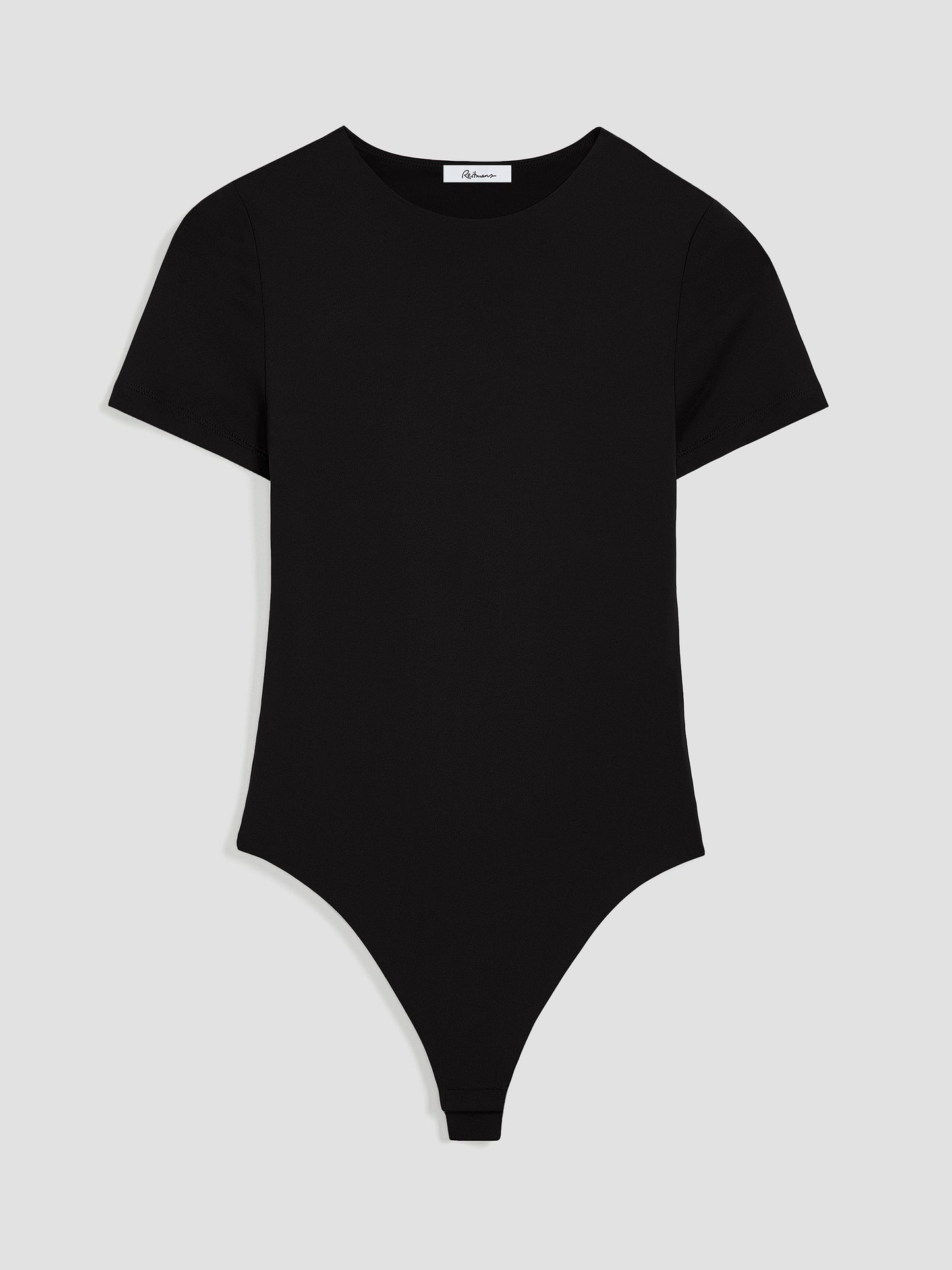 Short-Sleeve Crew-Neck Bodysuit