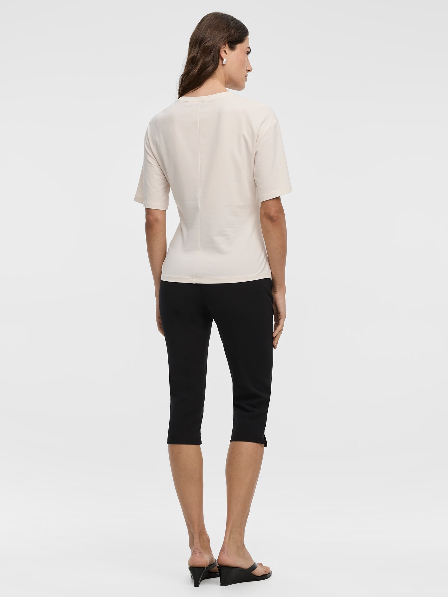 Crew-Neck T-Shirt with Knot Detail