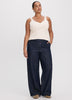 V-Neck Cami with Lace Trim