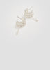 Rhinestone Encrusted Cuff Earrings