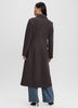 Wool-Blend Long Jacket