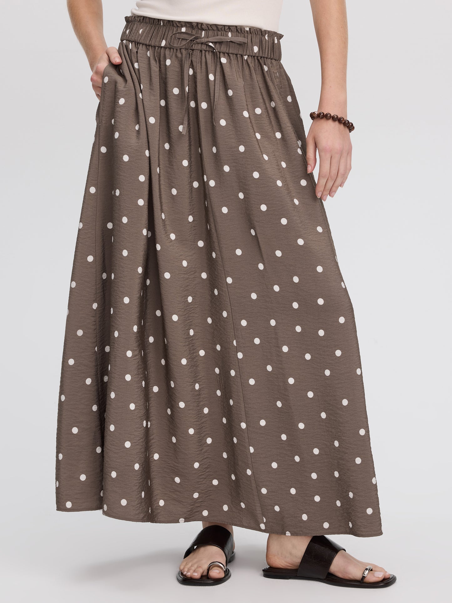 A-Line Maxi Skirt
