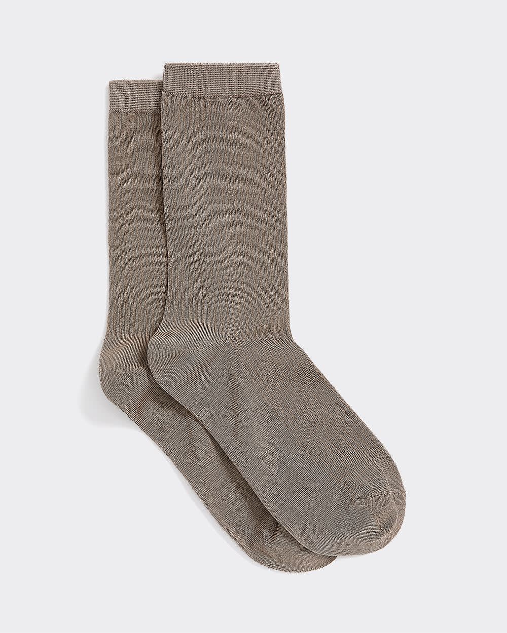 Bas légers à côtes fines