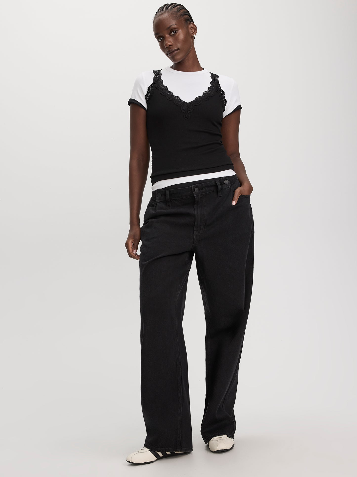 Mid-Rise Baggy Jean - Curvy Fit