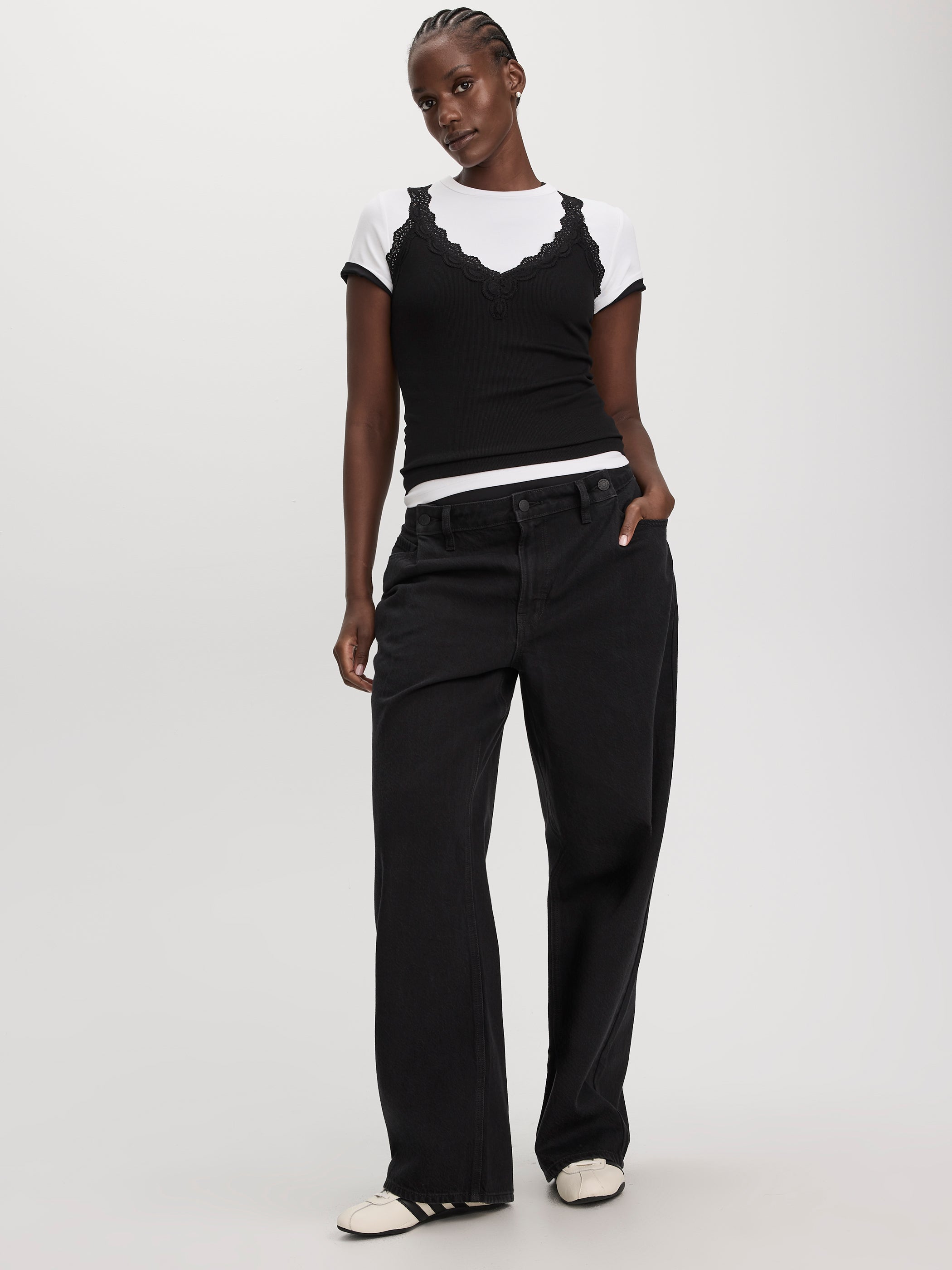 Mid-Rise Baggy Jean - Curvy Fit