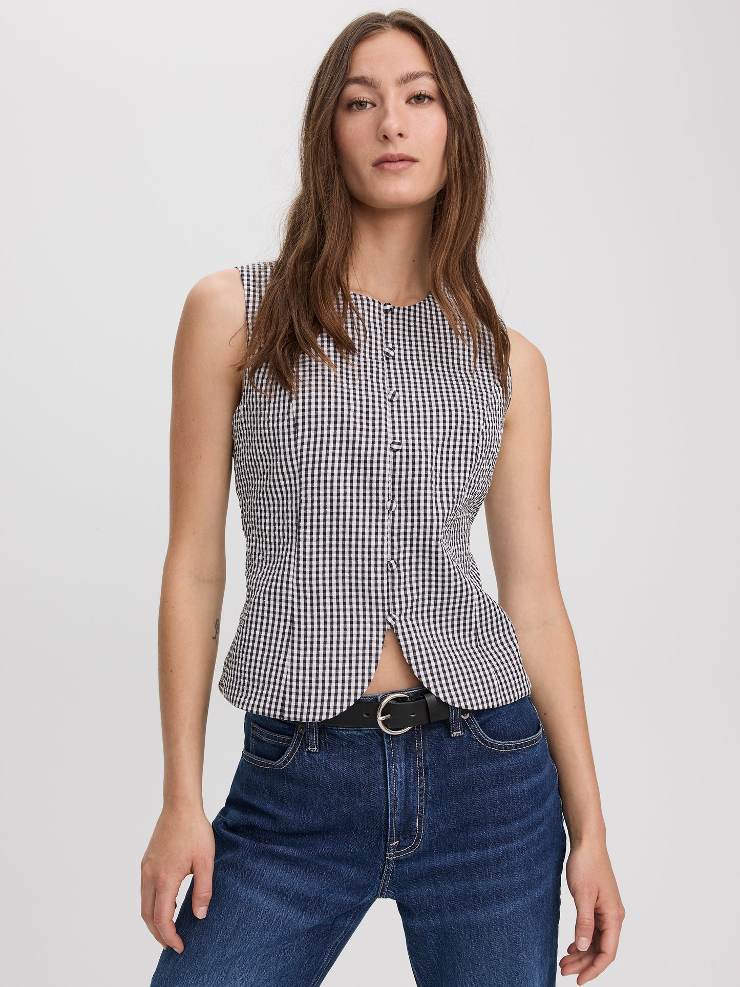 Blouse sans manches 