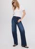 Wide-Leg Mid-Rise Jean