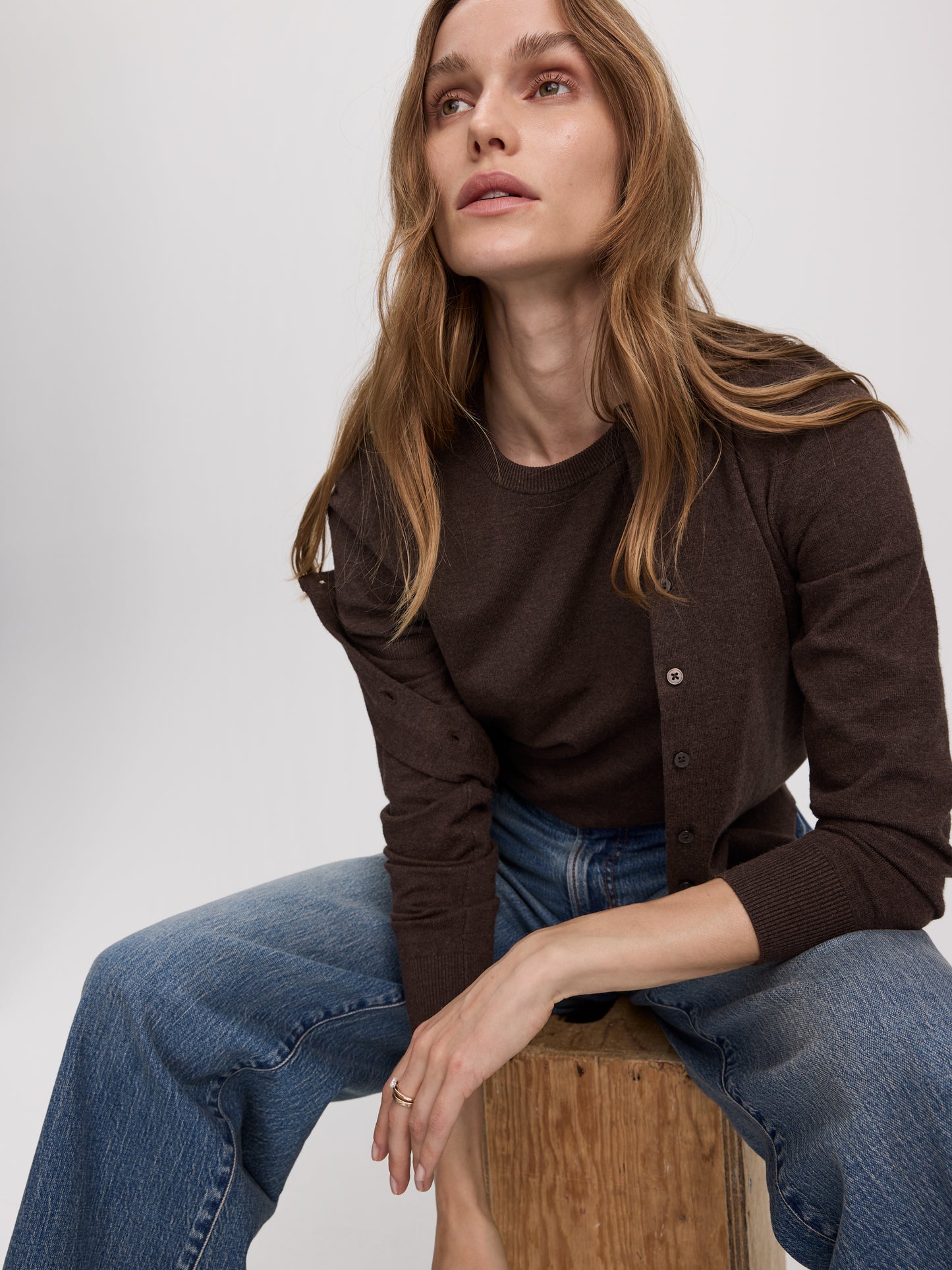 Short-Sleeve Crew-Neck Sweater - R Essentials
