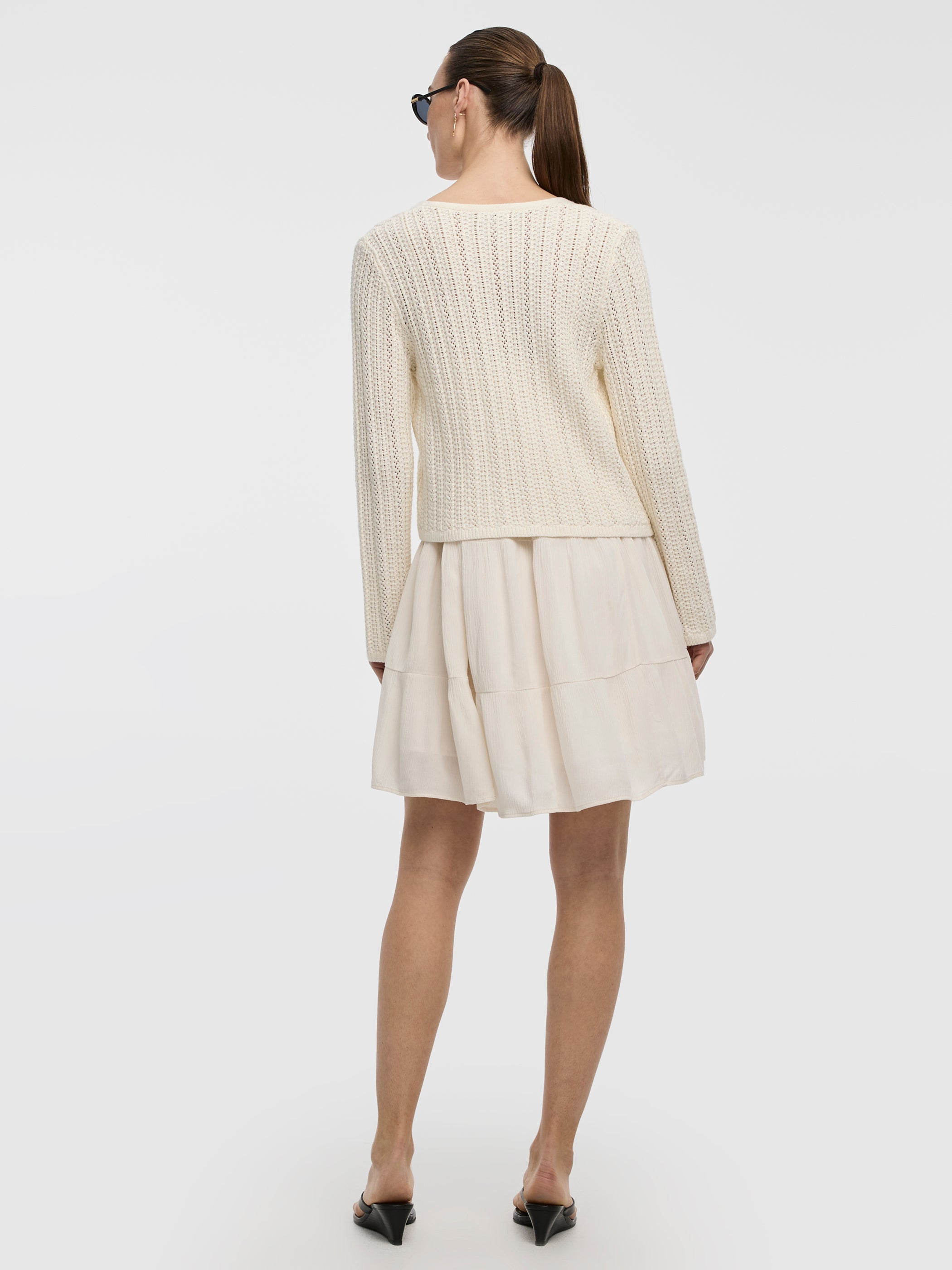 Long-Sleeve V-Neck Bolero