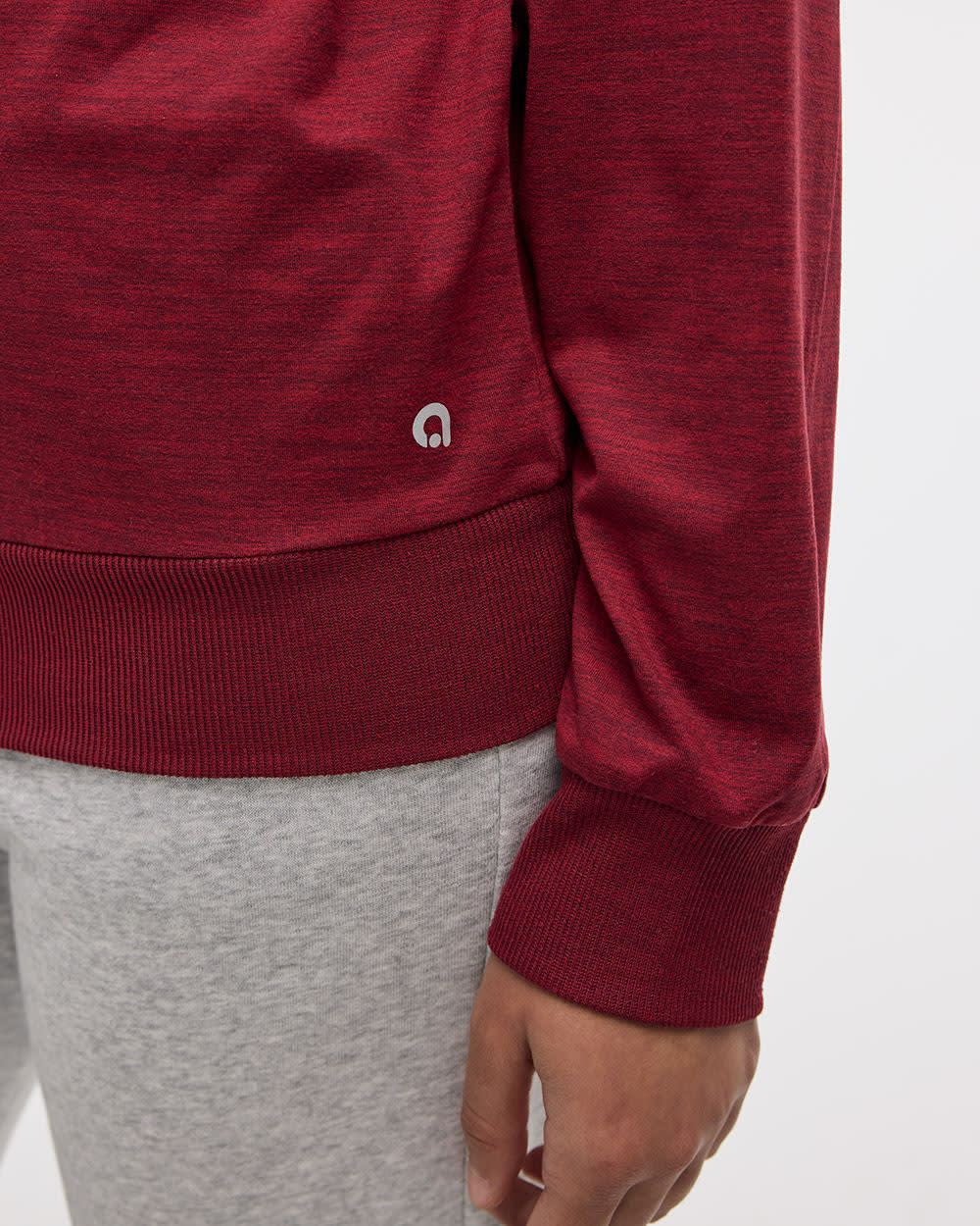 Pull à manches longues et col rond - Dry-Lux (MD) Hyba Essentiels