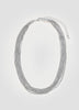 Short Necklace with Snake Chains
